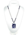 MLB Detroit Tigers Fan Beads Necklace