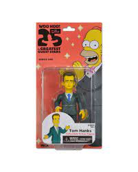 The Simpsons 25 Greatest Guest Stars - Series 1 NECA 5" Figures - Tom Hanks (NEW-Sealed)