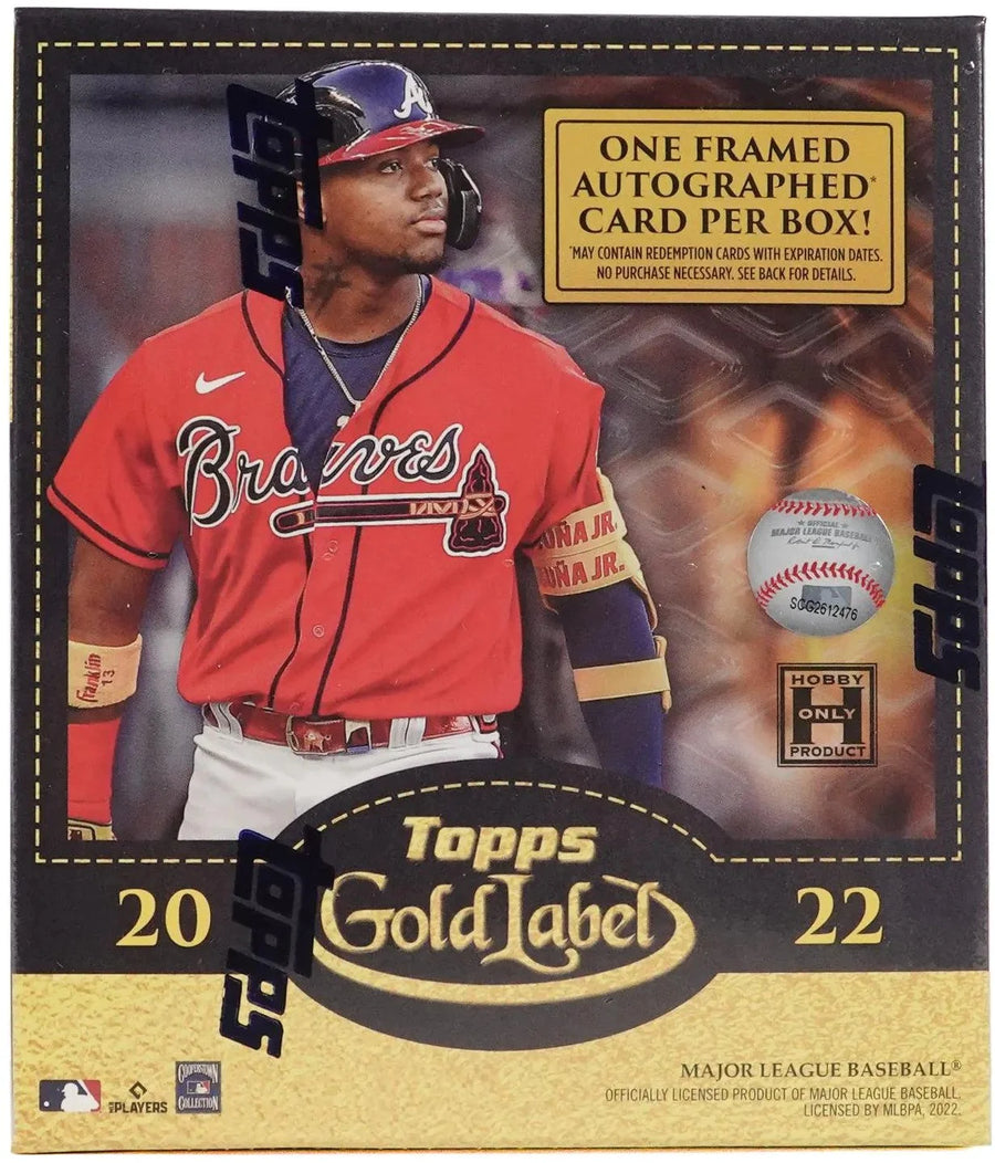 MLB Topps 2022 Gold Label Baseball Hobby Box (sealed)