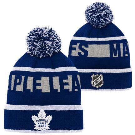 NHL Toronto Maple Leafs Youth Breakaway Toque with Pom