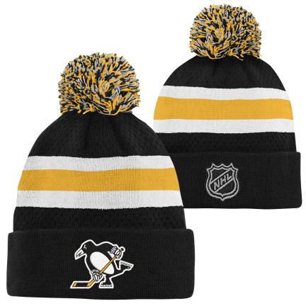 NHL Pittsburgh Penguins Youth Toque with Pom