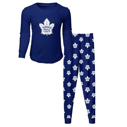 NHL Toronto Maple Leaf Toddler PJ Sleep Set