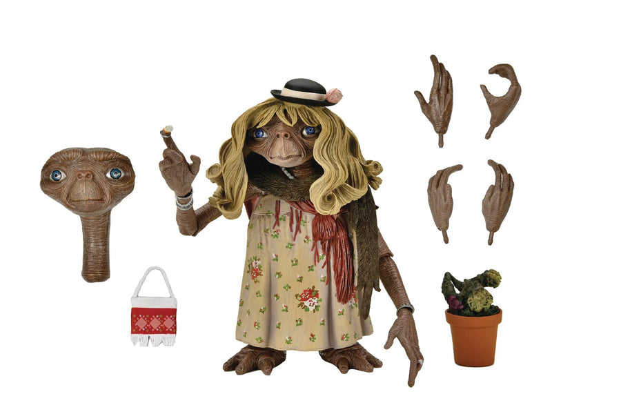 NECA Ultimate Dress-Up E.T.  Action Figure -40th Anniversary