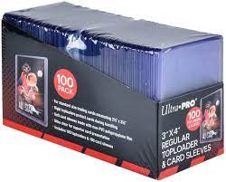 Ultra Pro 3 X 4  Regular Toploaders & Penny/Card Sleeves (100ct)