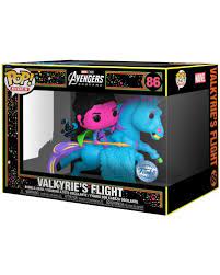 Funko POP Ride Valkyrie's Flight #86- Marvel Avengers Endgame Funko Special Edition (Blacklight)