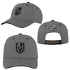 NHL Vegas Golden Knights Youth Charcoal Adjustable Hat