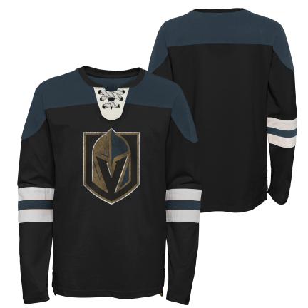 NHL Las Vegas Knights Youth Lacer Long Sleeve Tee