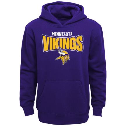 NFL Minnesota Vikings Youth Draft Pick Fleece Hoodie