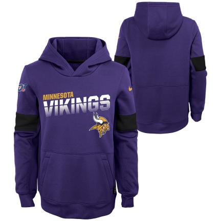 NFL Minnesota Viking Youth Nike Therma Hoodie