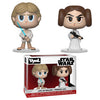 VYNL Luke Skywalker + Princess Leia Figures - Star Wars