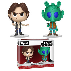 Funko VYNL Hans Solo + Greedo Figures - Star Wars
