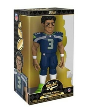 Funko Gold NFL Russell Wilson  12" -Seattle Seahawks