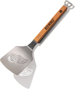 NHL Detroit Red Wings BBQ Grill Sportula + Bottle Opener